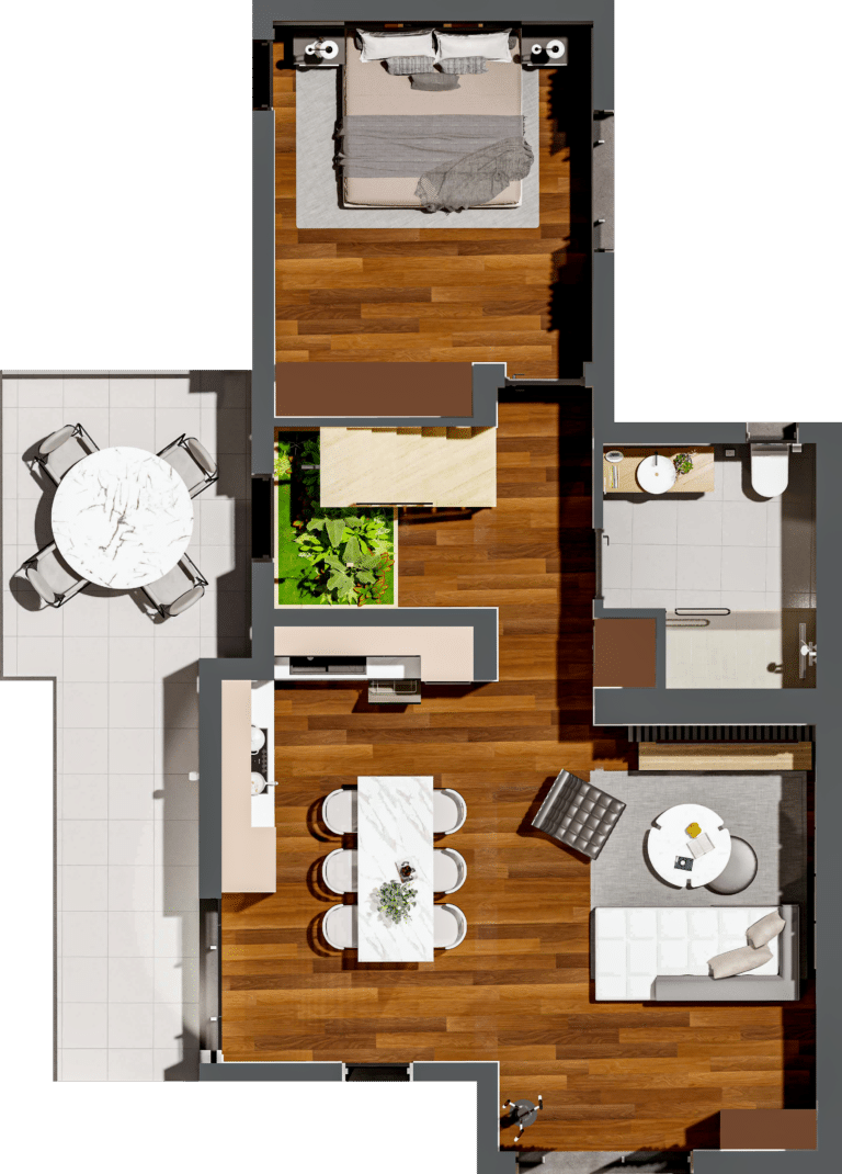 01 - Passion Homes - BC Loft - Plan - First Floor