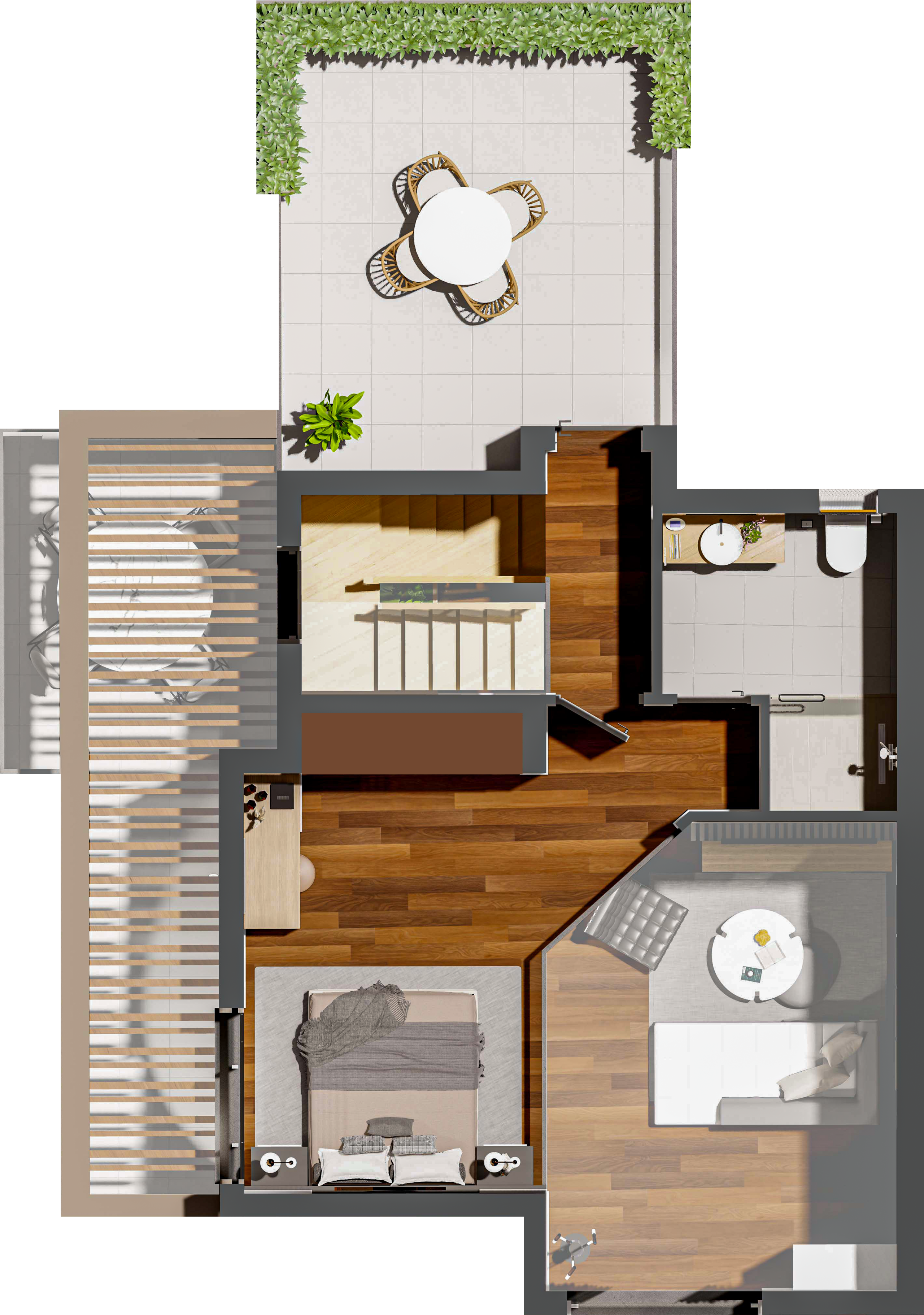 02 - Passion Homes - BC Loft - Plan - Mezanine Floor