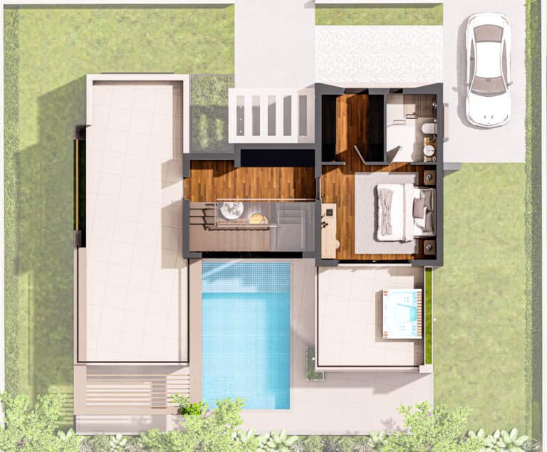 02 - Passion Homes - Villa - Plan - First Floor