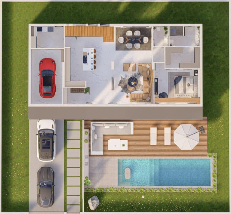 Exclusive 6 - 1 - Ground Floor Plan